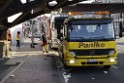 LKW blieb unter Bruecke haengen Koeln Deutz Opladenerstr Deutz Muelheimerstr P155